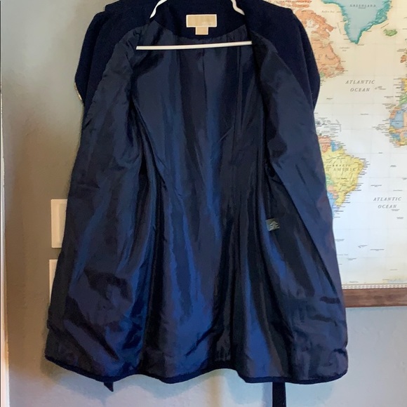 Michael Kors Belted Wool-blend Coat - Picture 3 of 6